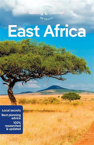 Knjiga Lonely Planet East Africa autora Lonely Planet izdana 2023 kao meki uvez dostupna u Knjižari Znanje.
