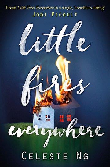 Knjiga Little Fires Everywhere autora Celeste Ng izdana 2017 kao meki uvez dostupna u Knjižari Znanje.