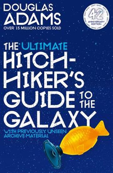 Knjiga Ultimate Hitchhiker's Guide to the Galaxy autora Douglas Adams izdana 2020 kao meki uvez dostupna u Knjižari Znanje.