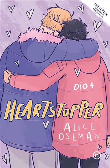 Knjiga Heartstopper 4 autora Alice Oseman izdana 2026 kao meki uvez dostupna u Knjižari Znanje.