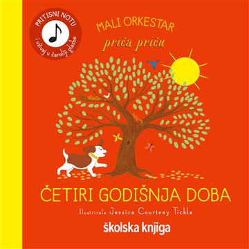 Knjiga Mali orkestar priča priču - Četiri godišnja doba autora Jessica Courtney Tickle izdana 2024 kao tvrdi uvez dostupna u Knjižari Znanje.