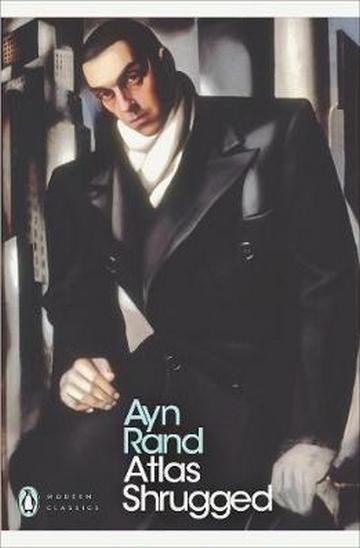 Knjiga Atlas Shrugged autora Ayn Rand izdana 2007 kao meki uvez dostupna u Knjižari Znanje.