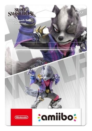 Amiibo Super Smash Bros Wolf no 63 045496380717