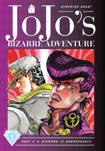 Knjiga JoJo’s Bizarre Adventure: Part 4 - Diamond Is Unbreakable, vol. 01 autora Hirohiko Araki izdana 2019 kao tvrdi uvez dostupna u Knjižari Znanje.