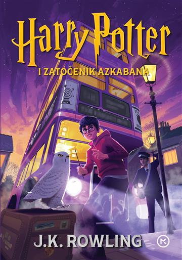 Knjiga Harry Potter i zatočenik Azkabana autora J.K. Rowling izdana 2023 kao tvrdi uvez dostupna u Knjižari Znanje.