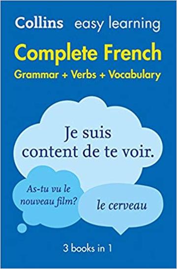 Knjiga Easy Learning French Complete Grammar, Verbs and Vocabulary autora Collins Dictionaries izdana 2016 kao meki uvez dostupna u Knjižari Znanje.