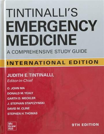 Knjiga Tintinalli's Emergency Medicine 9E autora Tintinalli izdana 2019 kao tvrdi uvez dostupna u Knjižari Znanje.