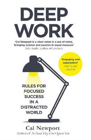 Knjiga Deep Work autora Cal Newport izdana 2016 kao meki uvez dostupna u Knjižari Znanje.