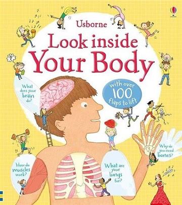 Knjiga Look inside Your Body autora Louie Stowell izdana 2018 kao tvrdi uvez dostupna u Knjižari Znanje.