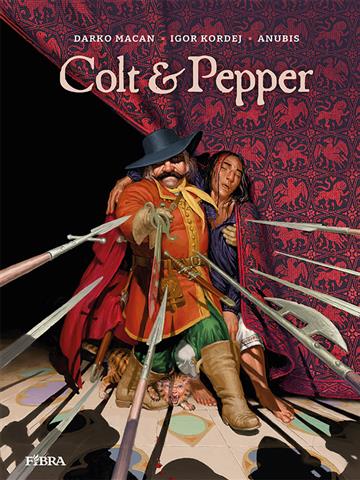 Knjiga Colt & Pepper autora Darko Macan Igor Kordej izdana 2022 kao tvrdi uvez dostupna u Knjižari Znanje.