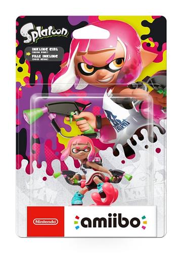 Amiibo Splatoon 2 Pink Girl 045496380533