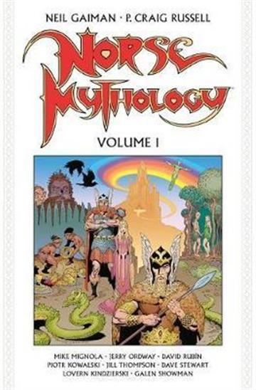 Knjiga Norse Mythology Volume 1 (Graphic Novel) autora Neil Gaiman izdana 2021 kao meki uvez dostupna u Knjižari Znanje.