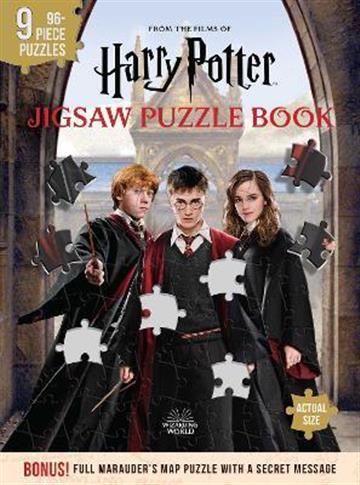Knjiga Harry Potter Jigsaw Puzzle Book autora Moira Squier izdana 2022 kao tvrdi uvez dostupna u Knjižari Znanje.