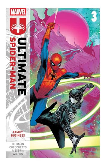 Knjiga Ultimate Spider-Man, Vol. 3: Family Business autora Jonathan Hickman izdana 2025 kao meki uvez dostupna u Knjižari Znanje.