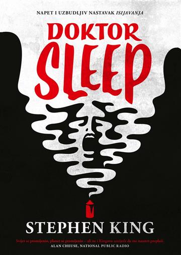 Knjiga Doktor Sleep autora Stephen King izdana 2021 kao tvrdi uvez dostupna u Knjižari Znanje.