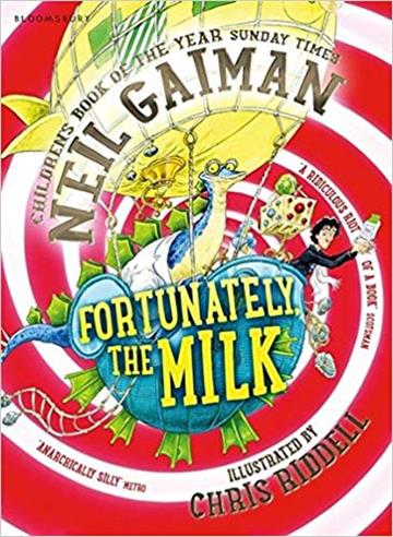 Knjiga Fortunately the Milk autora Neil Gaiman izdana 2014 kao meki uvez dostupna u Knjižari Znanje.