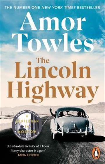 Knjiga Lincoln Highway autora Amor Towles izdana 2022 kao meki uvez dostupna u Knjižari Znanje.