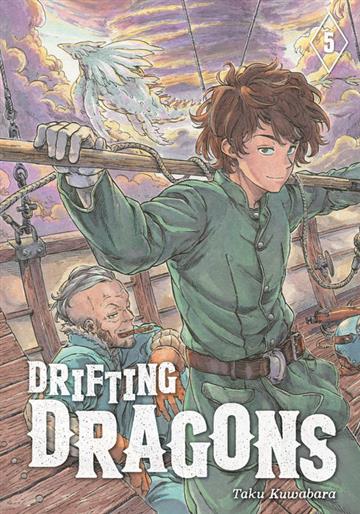 Knjiga Drifting Dragons, vol. 05 autora Taku Kuwabara izdana 2020 kao meki uvez dostupna u Knjižari Znanje.