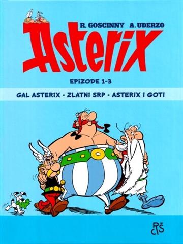 Knjiga Asterix 1: Gal Asterix, Zlatni srp, Asterix i Goti autora René Goscinny izdana 2026 kao tvrdi uvez dostupna u Knjižari Znanje.
