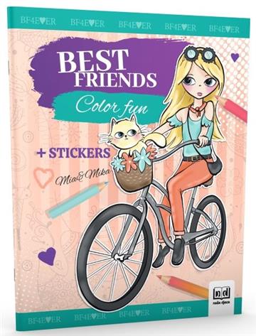 Knjiga Best friends color fun - Mia & Nika autora  izdana 2024 kao meki uvez dostupna u Knjižari Znanje.