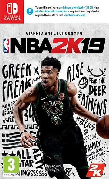 NBA 2K19 Standard Edition Switch 5026555067218