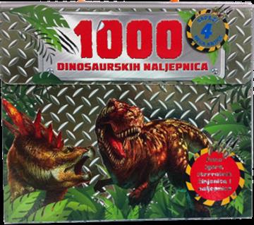 Knjiga 1000 Dinosaurskih naljepnica autora Grupa autora izdana  kao meki uvez dostupna u Knjižari Znanje.