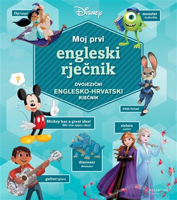 Knjiga Moj prvi engleski rječnik autora  izdana  kao tvrdi uvez dostupna u Knjižari Znanje.