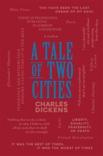 Knjiga A Tale of Two Cities autora Charles Dickens izdana 2020 kao meki uvez dostupna u Knjižari Znanje.
