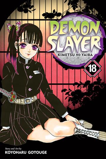 Knjiga Demon Slayer: Kimetsu no Yaiba, vol. 18 autora Koyoharu Gotouge izdana 2020 kao meki uvez dostupna u Knjižari Znanje.