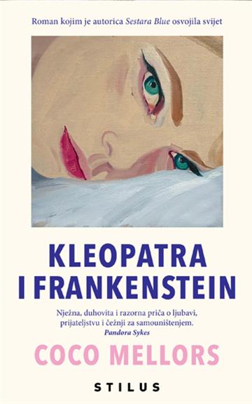 Knjiga Kleopatra i Frankenstein autora Coco Mellors izdana 2025 kao meki uvez dostupna u Knjižari Znanje.