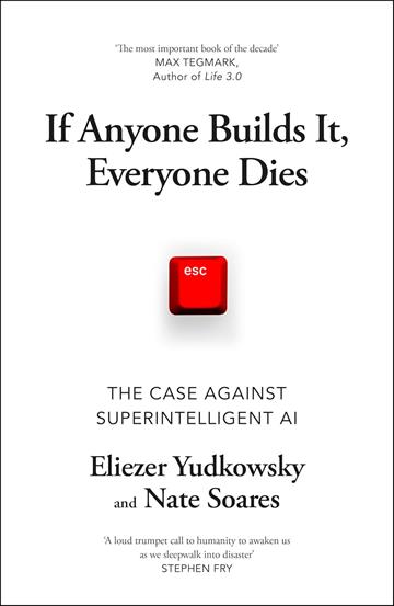 Knjiga If Anyone Builds It, Everyone Dies: Superintelligent AI autora Eliezer Yudkowsky, Nate Soares izdana 2025 kao meki uvez dostupna u Knjižari Znanje.