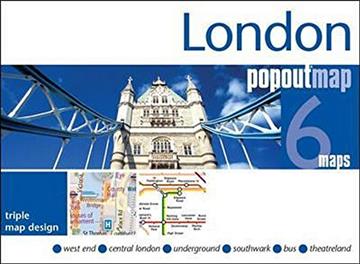 Knjiga London Popout Map autora  izdana 2016 kao meki uvez dostupna u Knjižari Znanje.