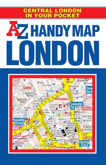 Knjiga Handy Map of Central London autora  izdana 2019 kao Sheet map dostupna u Knjižari Znanje.