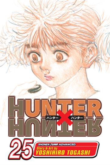 Knjiga Hunter x Hunter, vol. 25 autora Yoshihiro Togashi izdana 2009 kao meki uvez dostupna u Knjižari Znanje.