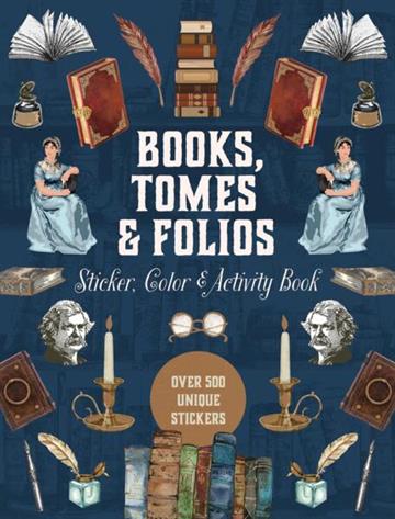 Knjiga Books, Tomes & Folios Sticker, Color & Activity Book autora Chartwell Books izdana 2026 kao tvrdi uvez dostupna u Knjižari Znanje.