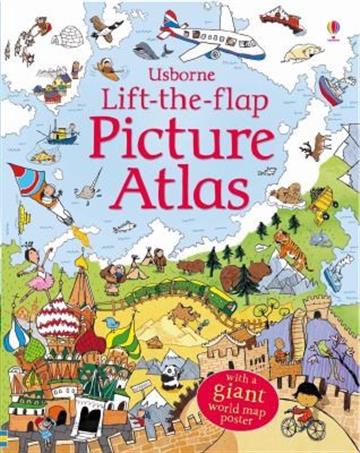 Knjiga LIFT-THE-FLAP PICTURE ATLAS + WORLD MAP autora  izdana 2009 kao tvrdi uvez dostupna u Knjižari Znanje.