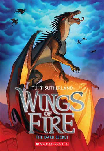 Knjiga Wings of Fire 4: Dark Secret autora Tui T. Sutherland izdana 2023 kao meki uvez dostupna u Knjižari Znanje.