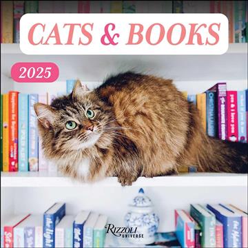 Knjiga Cats & Books 2025 Wall Calendar autora Rizzoli Universe izdana 2024 kao meki uvez dostupna u Knjižari Znanje.