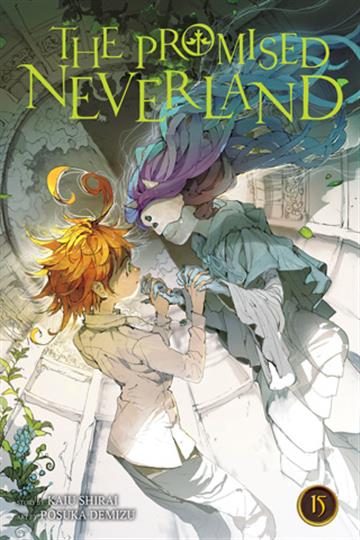 Knjiga Promised Neverland, vol. 15 autora Kaiu Shirai izdana 2020 kao meki uvez dostupna u Knjižari Znanje.
