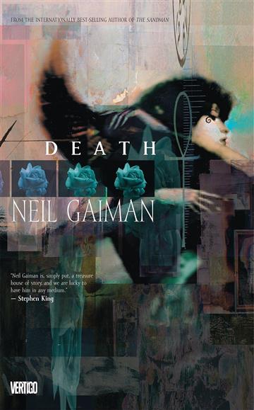 Knjiga Death autora Neil Gaiman izdana 2014 kao meki dostupna u Knjižari Znanje.