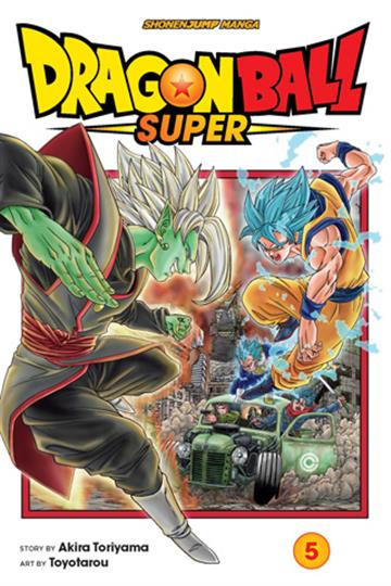 Knjiga Dragon Ball Super, vol. 05 autora Akira Toriyama izdana 2019 kao meki uvez dostupna u Knjižari Znanje.