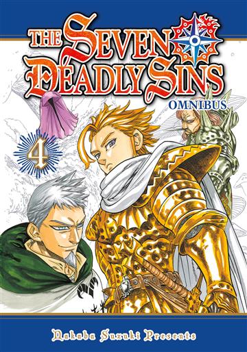 Knjiga Seven Deadly Sins Omnibus 4, vol. 10-12 autora Nakaba Suzuki izdana 2022 kao meki uvez dostupna u Knjižari Znanje.
