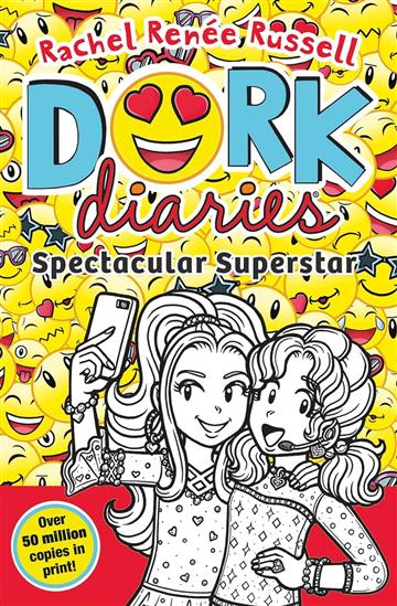 Knjiga Dork Diaries 14 Spectacular Superstar autora Rachel Renee Russell izdana 2023 kao meki uvez dostupna u Knjižari Znanje.