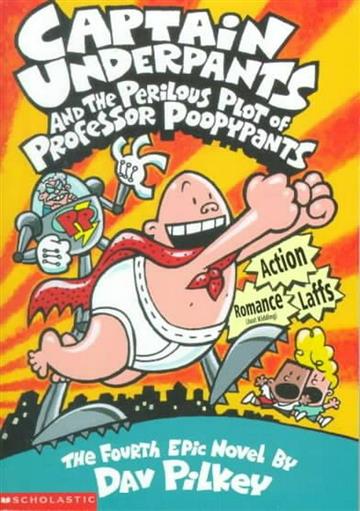 Knjiga Captain Underpants and the Perilous Plot of Professor Poopypants autora Dav Pilkey izdana 2001 kao meki uvez dostupna u Knjižari Znanje.
