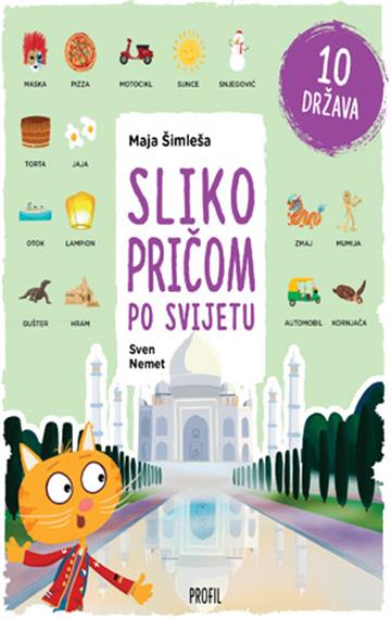 Knjiga Slikopričom po svijetu - 10 država autora Maja Šimleša, Sven Nemet izdana 2025 kao tvrdi uvez dostupna u Knjižari Znanje.