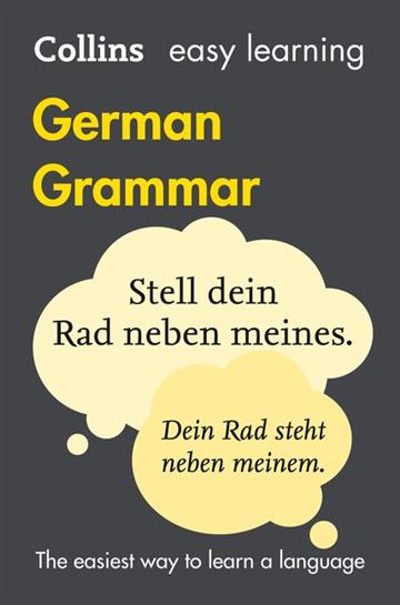 Knjiga Easy Learning German Grammar autora Collins Dictionaries izdana 2016 kao meki uvez dostupna u Knjižari Znanje.