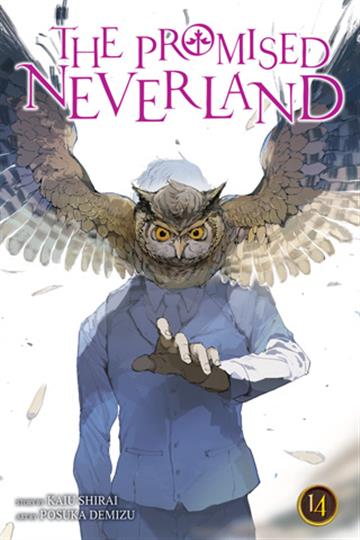 Knjiga Promised Neverland, vol. 14 autora Kaiu Shirai izdana 2020 kao meki uvez dostupna u Knjižari Znanje.