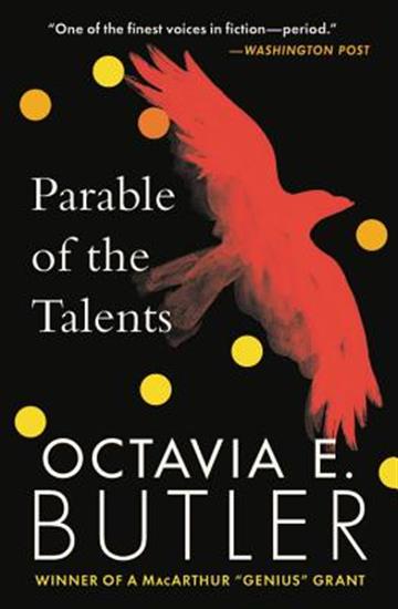 Knjiga Parable of the Talents autora Octavia E. Butler izdana 2019 kao meki uvez dostupna u Knjižari Znanje.