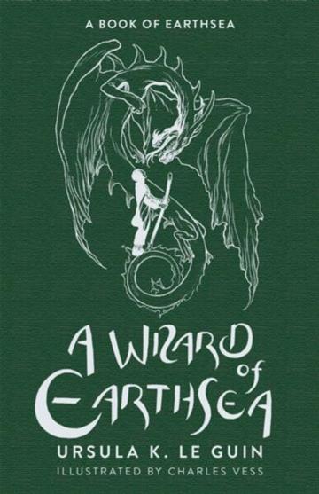Knjiga Wizard of Earthsea autora Ursula K. Le Guin izdana 2019 kao tvrdi uvez dostupna u Knjižari Znanje.