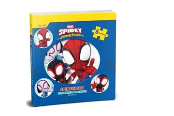 Knjiga Spideyjeva slikovnica slagalica autora Marvel izdana  kao tvrdi uvez dostupna u Knjižari Znanje.